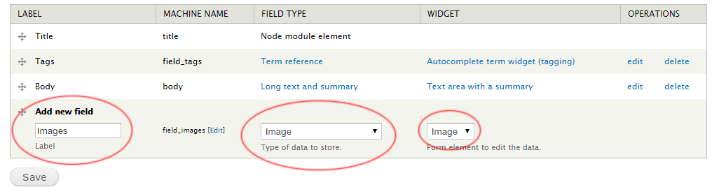 Drupal Drag Drop Multiple File Upload Field