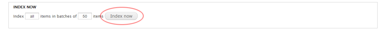 Drupal Search API Index Now