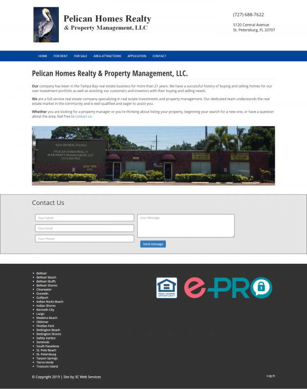 Pelican Homes Realty & Property Management, LLC. Pelican Homes Realty & Property Management, LLC.